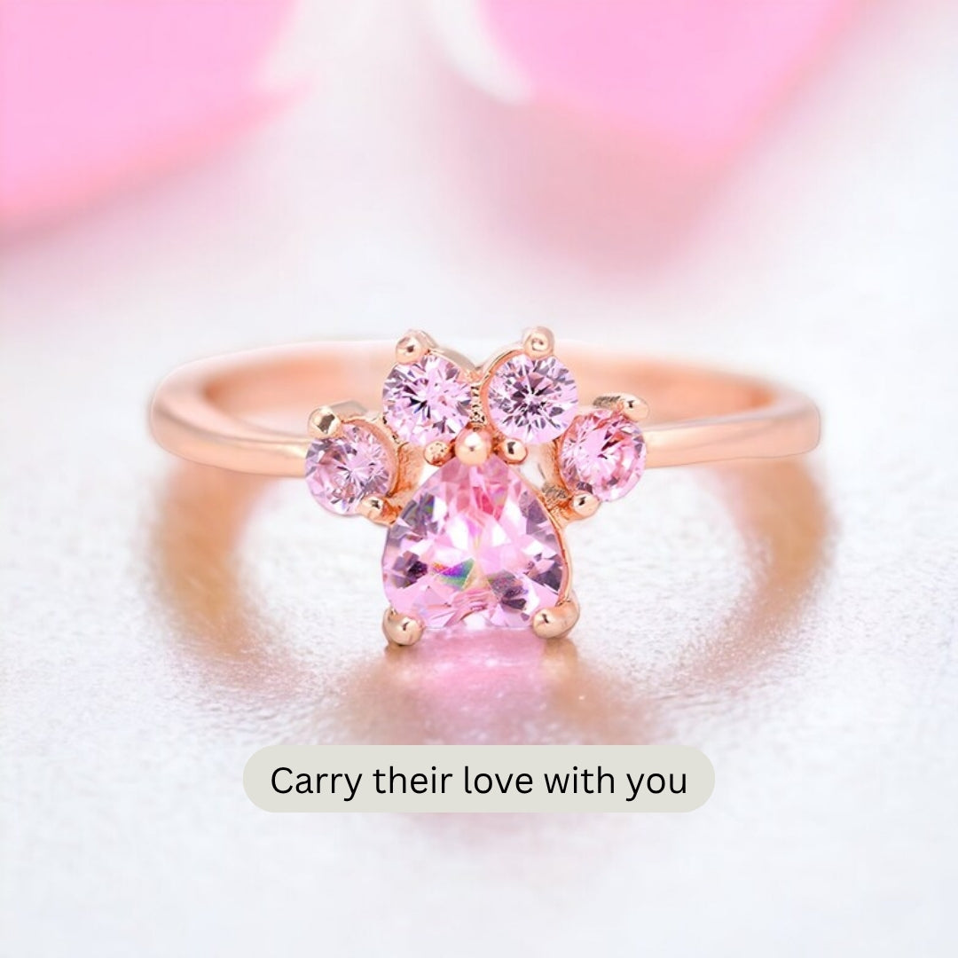 FREE BELLA PAW RING