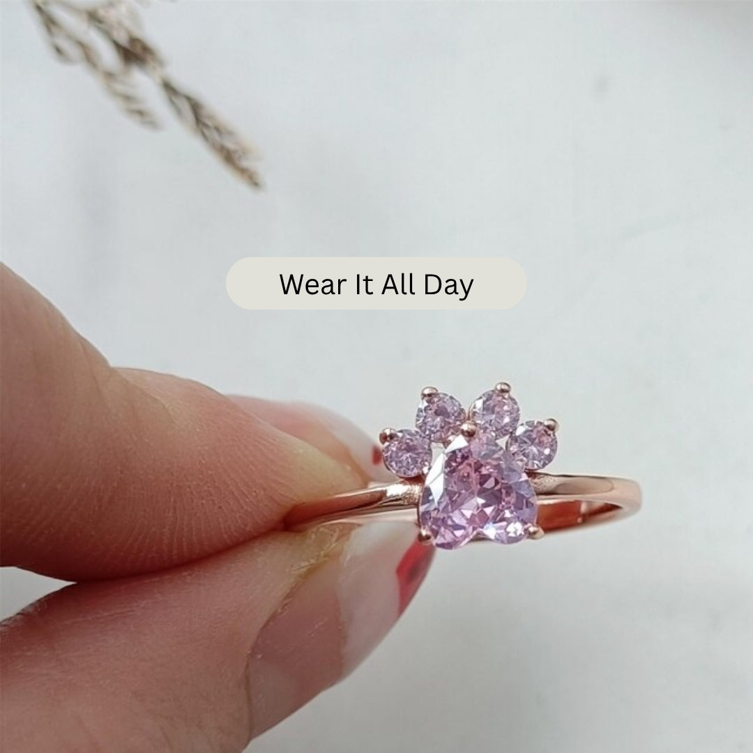 FREE BELLA PAW RING