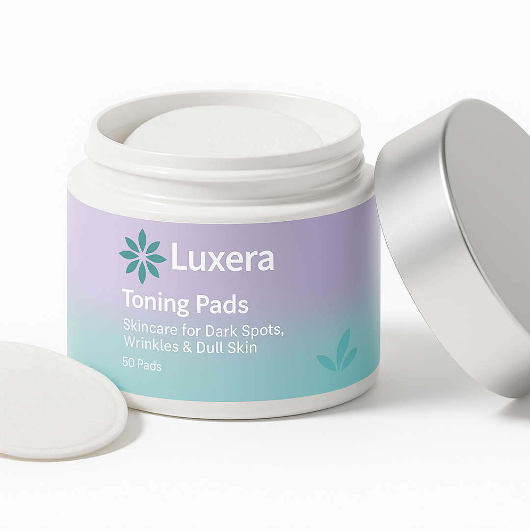 Luxera Toning Polish Pads – Korean Skincare for Dark Spots, Wrinkles & Dull Skin